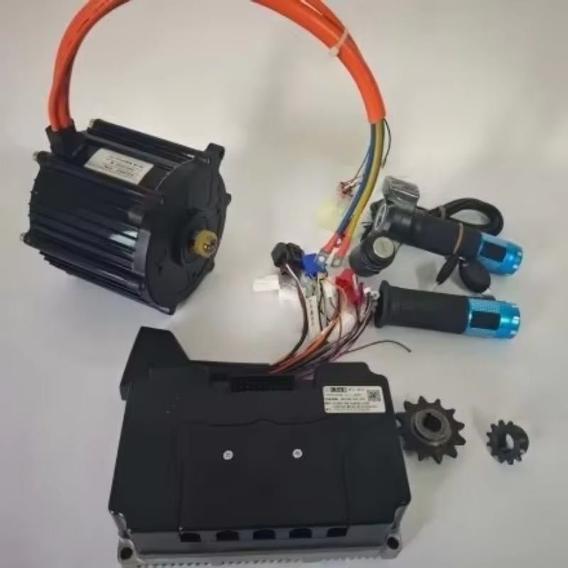 Kit Motor Penggerak Tengah 72V - Mid Drive Motor Kit 72V 5000W ulasan dan harga